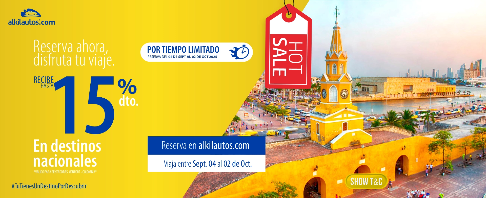 Obtén un 15% de Descuento  con Confort en Medellin y Bogota