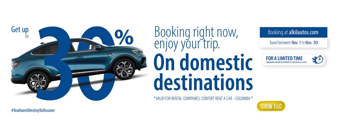  30% de Descuento con Equirent - Colombia