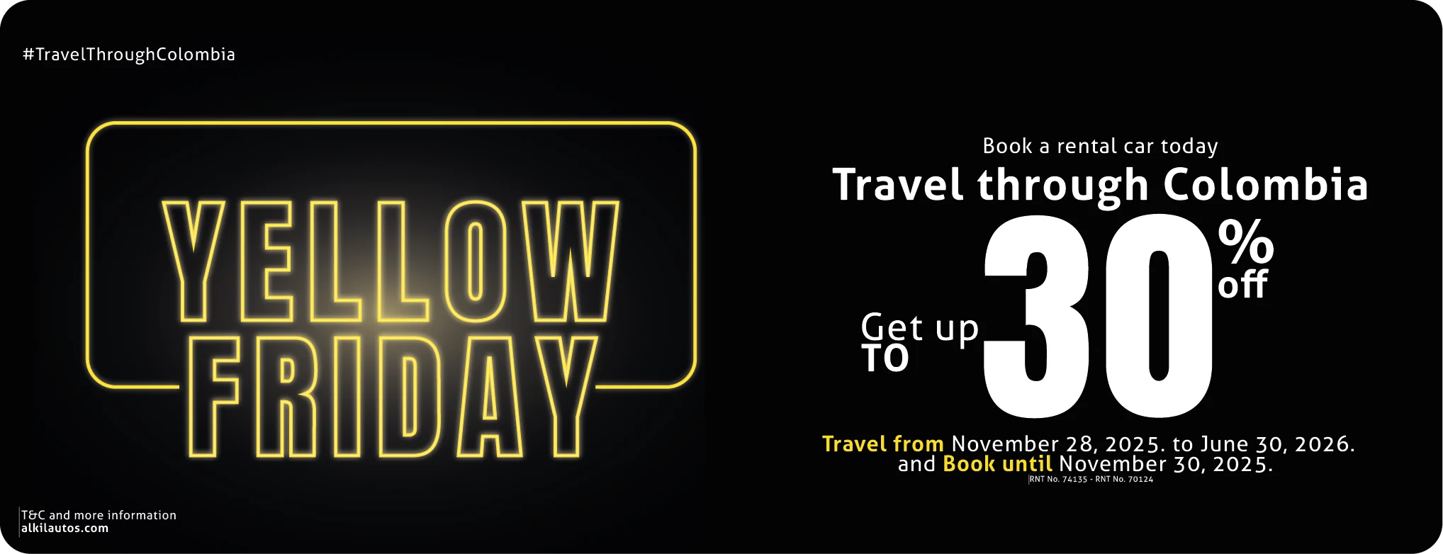 10% Discount with Tres Cordilleras Rental Car