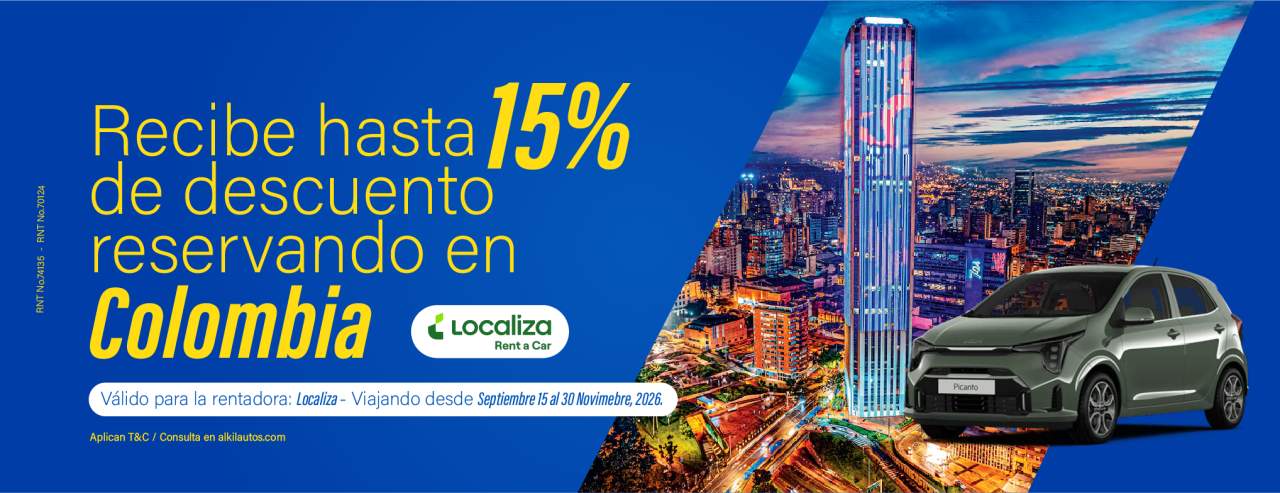 15% de Descuento con Rentafacil - Colombia