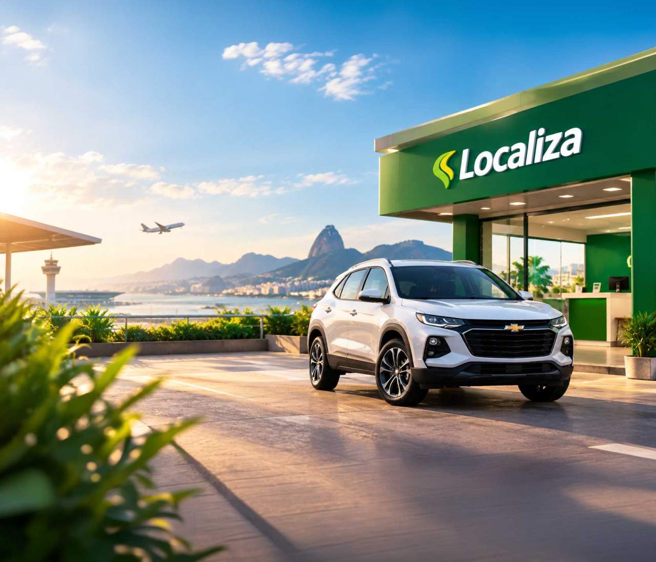 Veh&iacute;culo de la flota de Localiza para alquiler